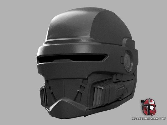 Helldivers 2 BP-20 Correct Officer Helmet Diy KIT Cosplay 1:1 scale