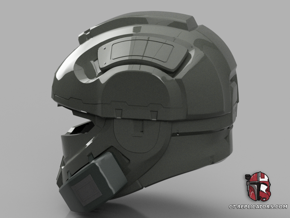Halo Infinite Trailblazer Helmet Cosplay 1:1 Replica Cosplay
