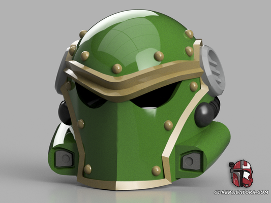 Salamanders Saturnine Terminator Helmet Space Marine 1:1 Cosplay Replica wearable