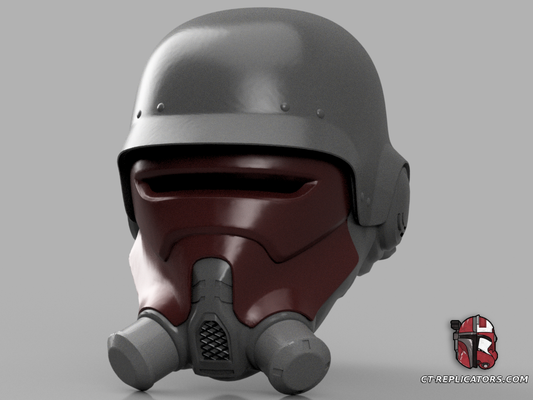 STL 3D Print Files Helldivers 2 I-09 Heatseeker Helmet Diy KIT Cosplay 1:1 scale