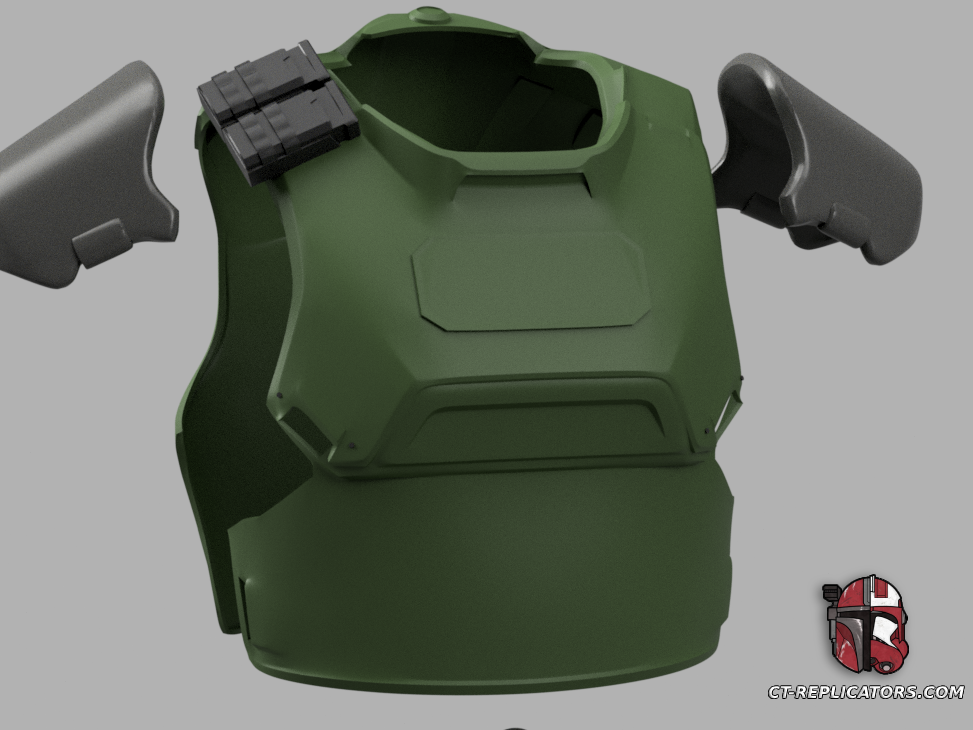 Helldivers 2 - FS-38 Eradicator Armor DIY Kit Cosplay 1:1 scale