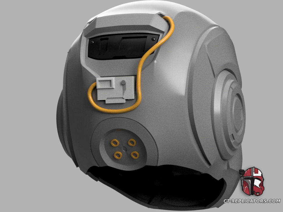 Helldivers 2 AD-11 Livewire Helmet Diy KIT Cosplay 1:1 scale