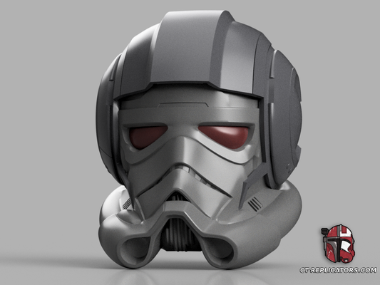 STL 3D Print Files Star Wars Squadron TIE Pilot Variant Support Helmet 1:1 Replica Cosplay Battlefront