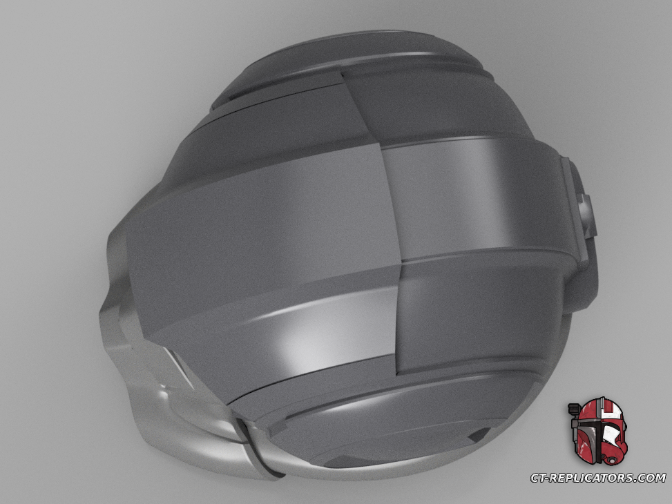 STL 3D Print Files Star Wars Squadron TIE Pilot Variant Support Helmet 1:1 Replica Cosplay Battlefront