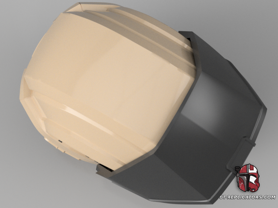 STL 3D Print Files Helldivers 2 - SC-30 Trailblazer Scout Helmet DIY Kit Cosplay 1:1 scale