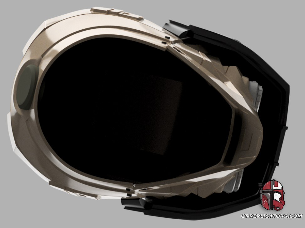 STL 3D Print Files Helldivers 2 - SC-30 Trailblazer Scout Helmet DIY Kit Cosplay 1:1 scale
