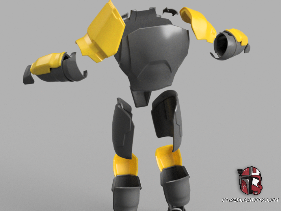 Helldivers 2 BATTLE MASTER Armor Diy Kit Cosplay 1:1