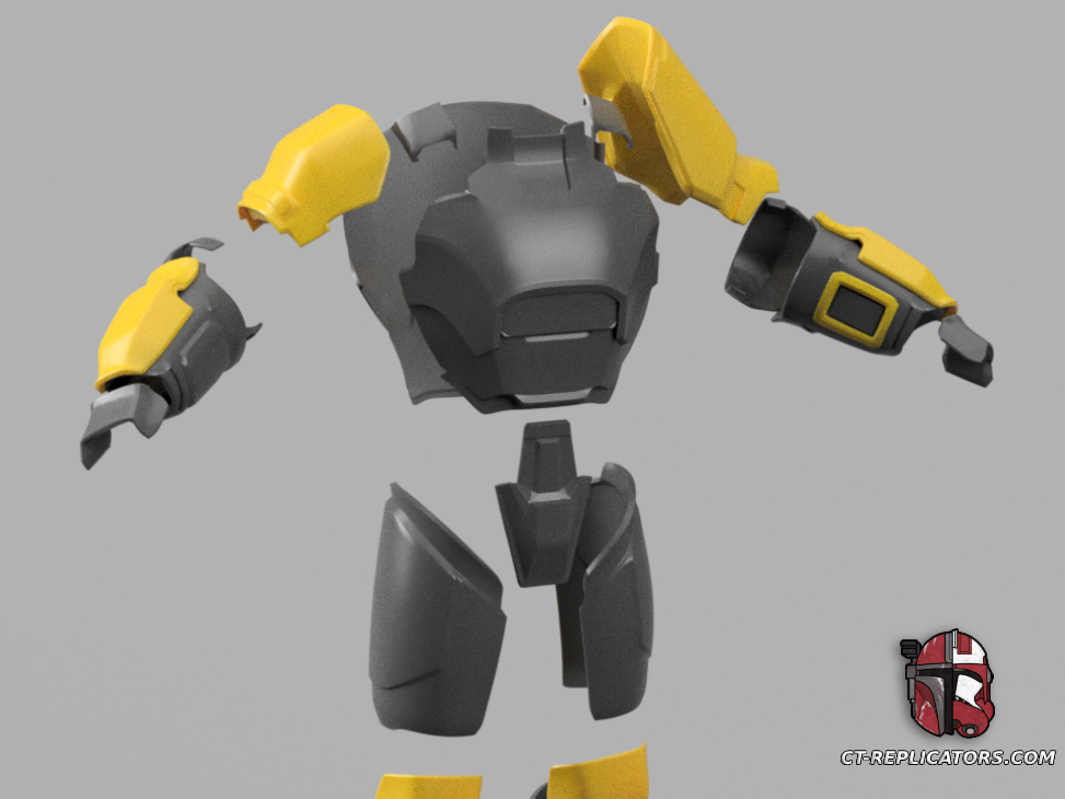 Helldivers 2 BATTLE MASTER Armor Diy Kit Cosplay 1:1