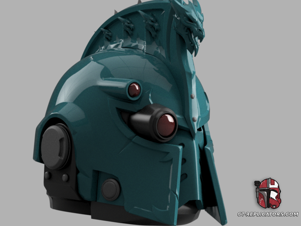 Alpha Legion Sniper Omegon Space Marine 2 Helmet PVP Update 1;1 Replica Cosplay