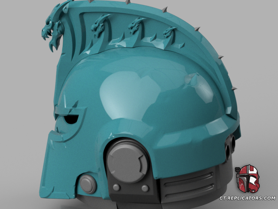 Alpha Legion Sniper Omegon Space Marine 2 Helmet PVP Update 1;1 Replica Cosplay