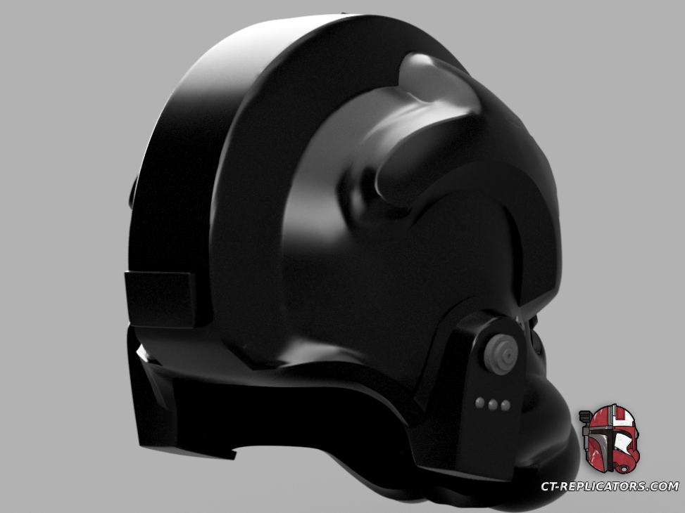 Star Wars Squadron TIE Pilot Veteran Shen Helmet 1:1 Replica Cosplay Battlefront