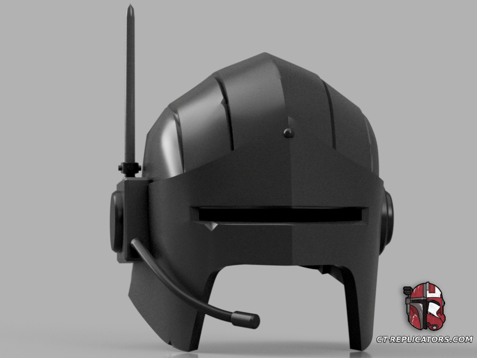 STL 3D Print Files The Adeptus Arbites Class Vox Helmet 1:1 Cosplay Replica DARKTIDE