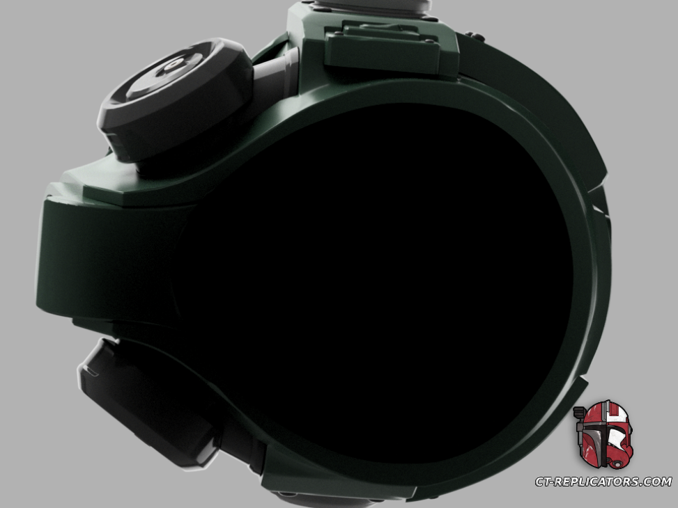 STL 3D Print Files Phobos Space Marine 2 Helmet PVP Update 1:1 Cosplay Replica