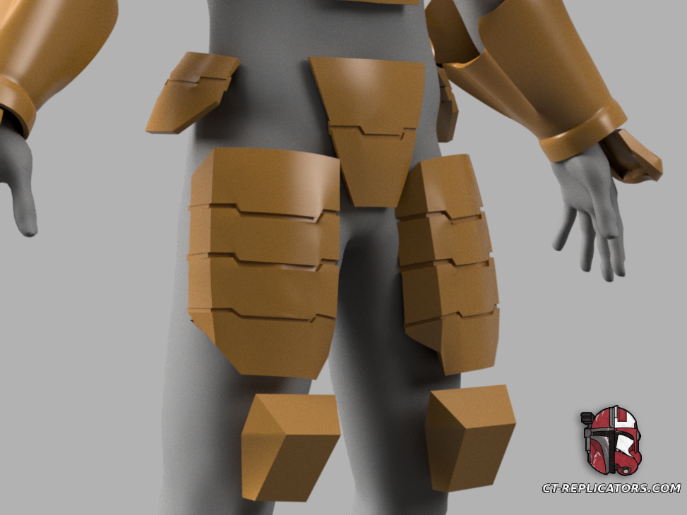 Tau Fire Warrior Armor 1:1 Cosplay Replica