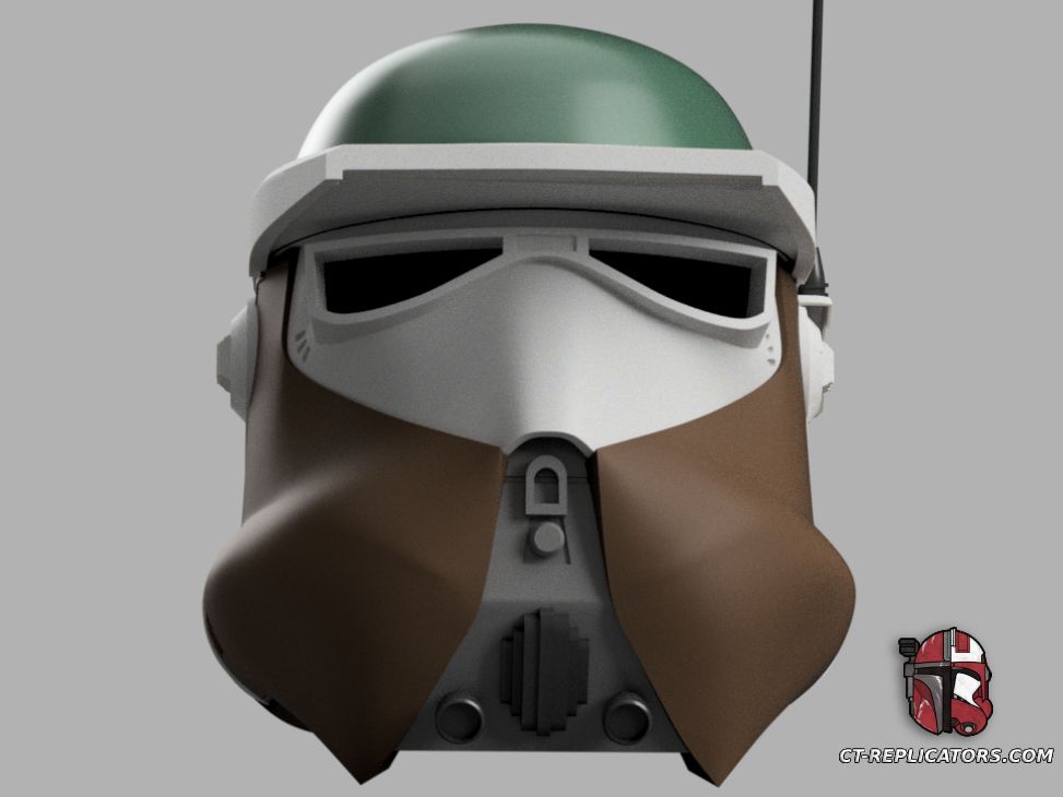 AT-RT Driver Clone Trooper Helmet Phase 2 ROTS Star Wars 1:1 Replica Cosplay