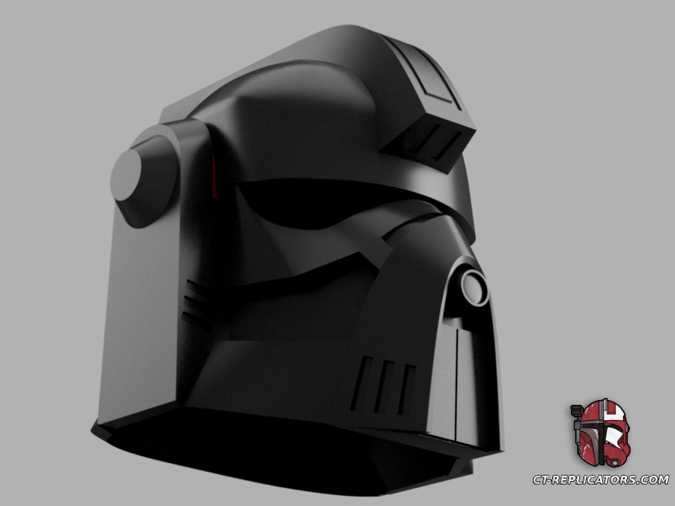 Stealth Clone Trooper Pilot Helmet Clone Wars 1:1 Replica Cosplay
