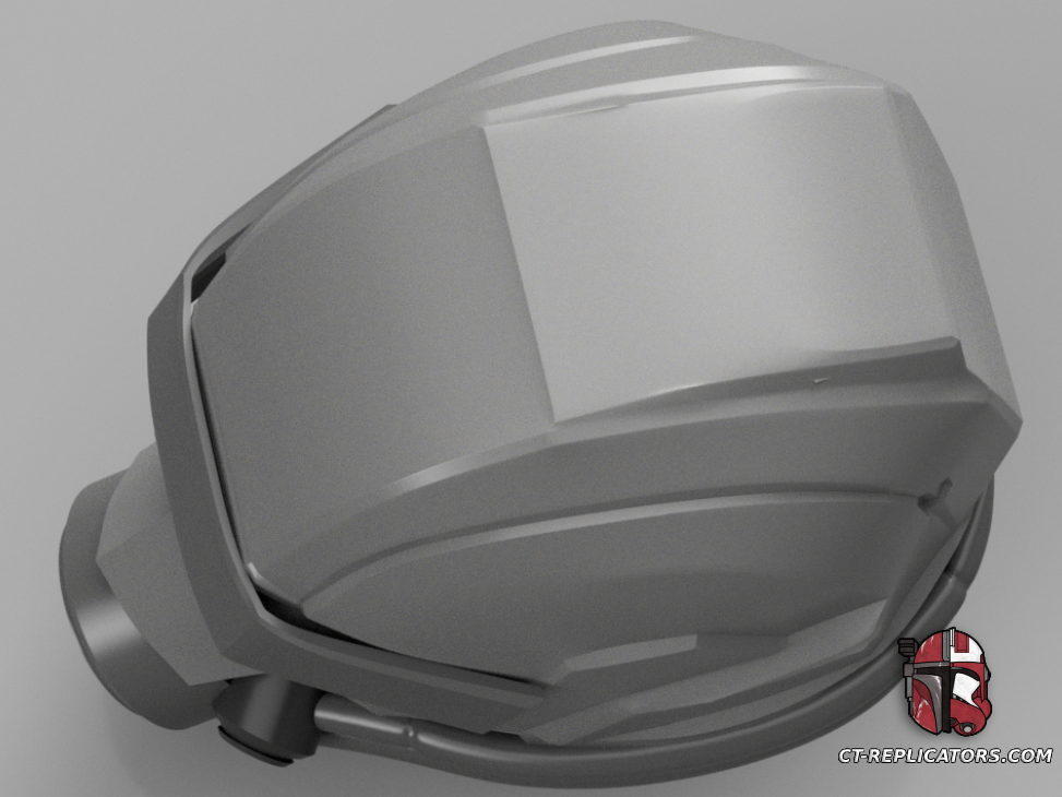 Helldivers 2 - DS-10 Big Game Hunter Helmet Cosplay 1:1 Replica