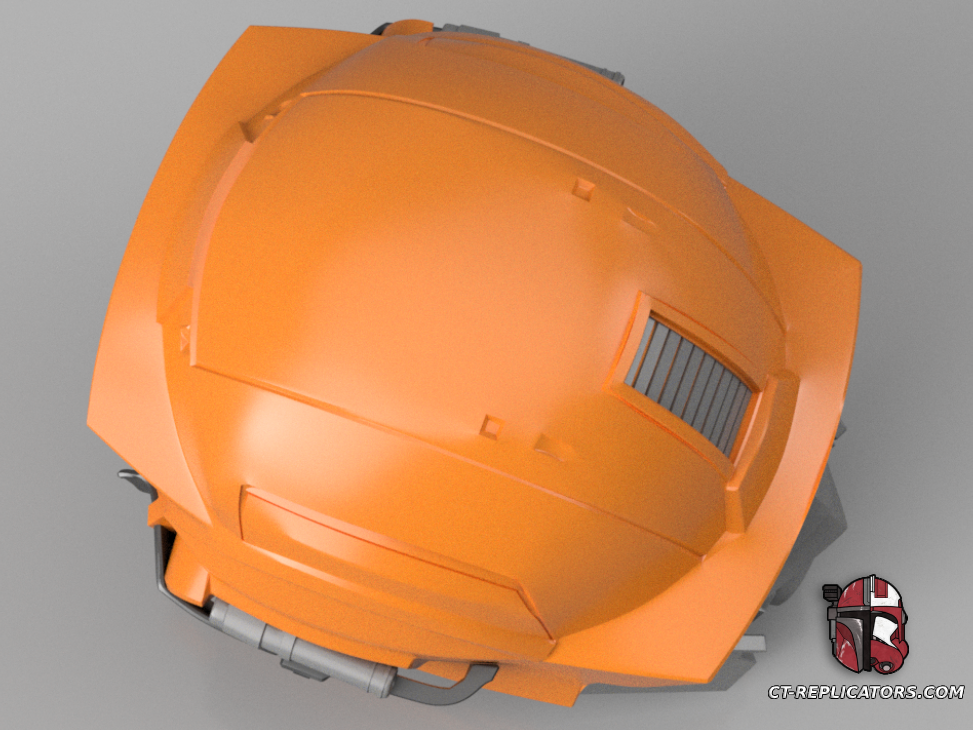 Helldivers 2 - I-92 Fire Fighter Helmet Cosplay 1:1 Replica
