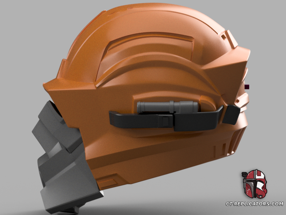 Helldivers 2 - I-92 Fire Fighter Helmet Cosplay 1:1 Replica