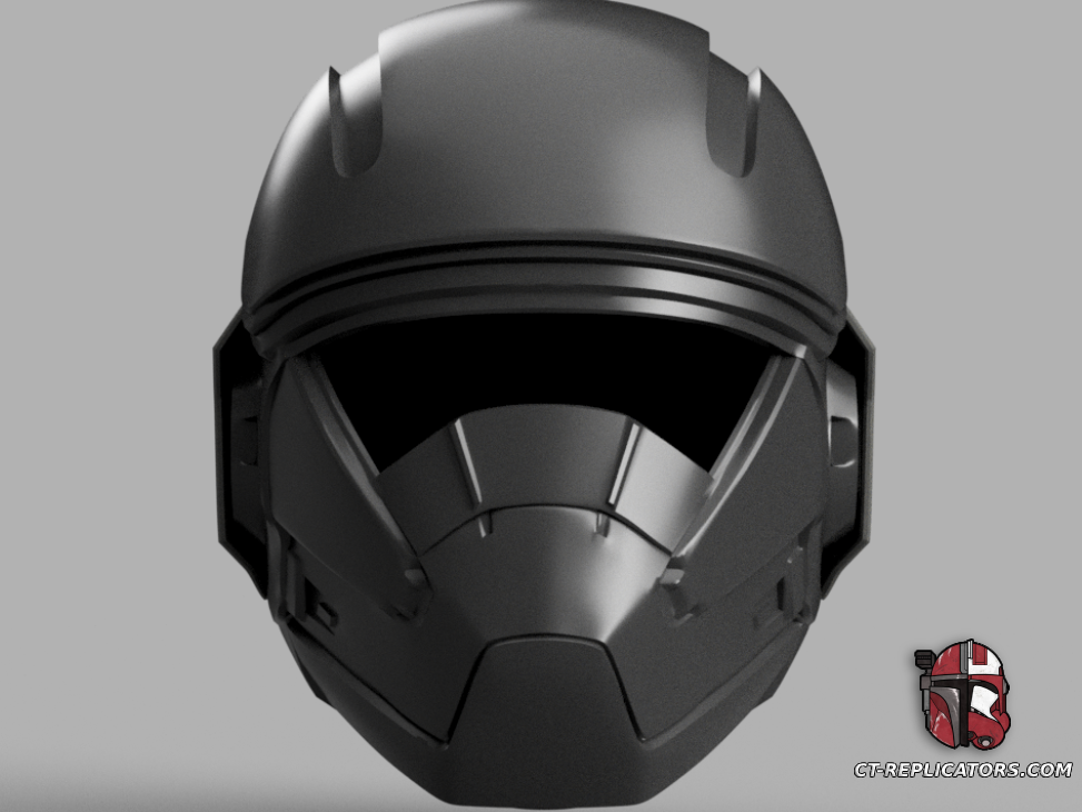 STL 3D Print Files Helldivers 2 - CE-07 Demolition Specialist Helmet Diy KIT Cosplay 1:1 scale