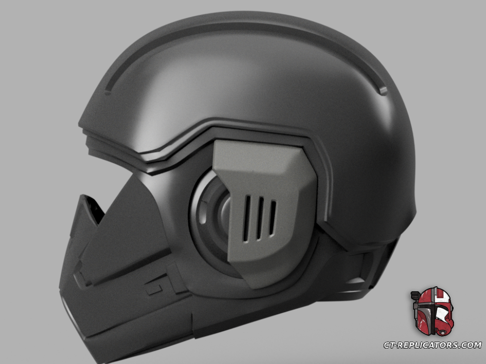 STL 3D Print Files Helldivers 2 - CE-07 Demolition Specialist Helmet Diy KIT Cosplay 1:1 scale