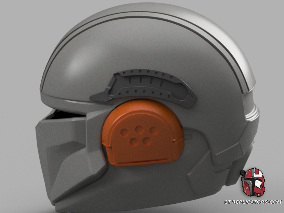 Helldivers 2 - I-44 Salamander Helmet Cosplay 1:1 Replica