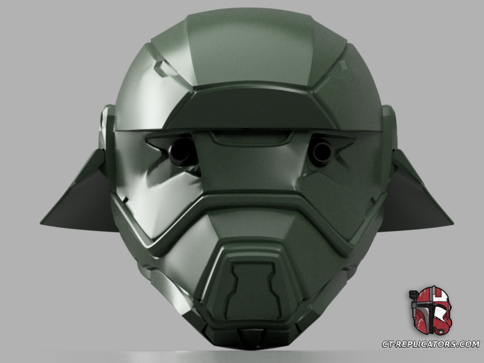 STL 3D Print Files Helldivers 2 - EX-16 Prototype Helmet DIY Kit Cosplay 1:1 scale