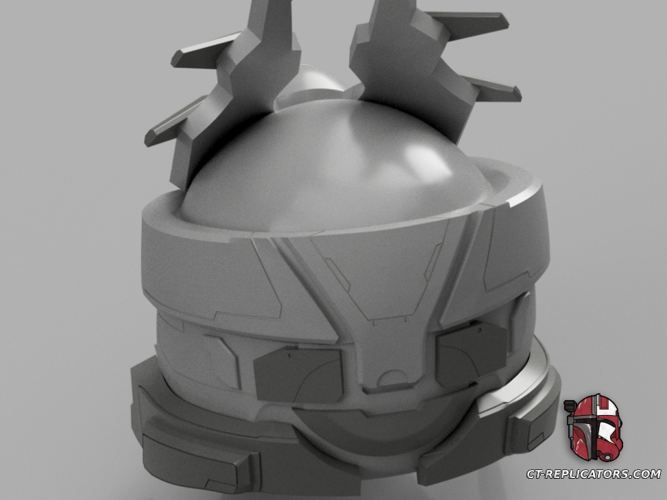 STL 3D Print Files Halo Infinite Sovereign Spear Helmet Cosplay 1:1 Replica Cosplay