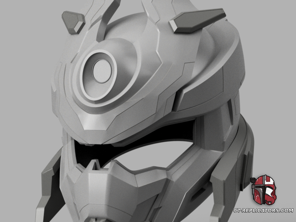 STL 3D Print Files Halo Infinite Sovereign Spear Helmet Cosplay 1:1 Replica Cosplay