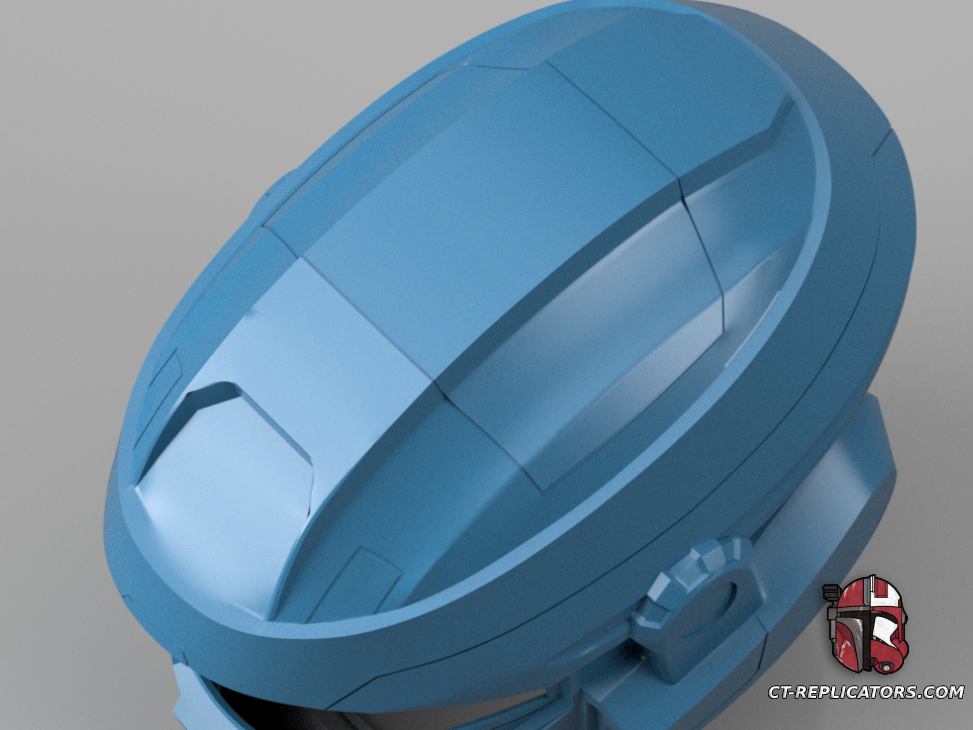 STL 3D Print Files Halo Infinite Military Police Helmet Cosplay 1:1 Replica Cosplay