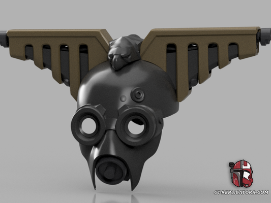 STL 3D Print Files The Psyker Class Praesimiagoria Mk Ib Rebreather Helmet 1:1 Cosplay Replica DARKTIDE