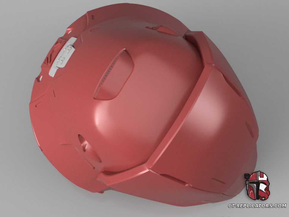 STL 3D Print Files Helldivers 2 - UF-50 Bloodhound helmet Cosplay 1:1 Replica