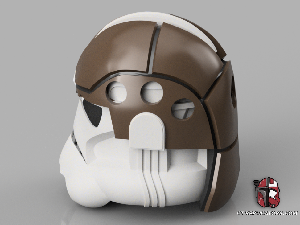 Clone Trooper Helmet AT-TE Revenge Of The Sith Phase 2 Gunner 1:1 ROTS