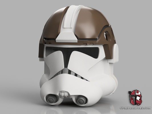 STL 3D Print Files Clone Trooper Helmet AT-TE Revenge Of The Sith Phase 2 Gunner 1:1 ROTS
