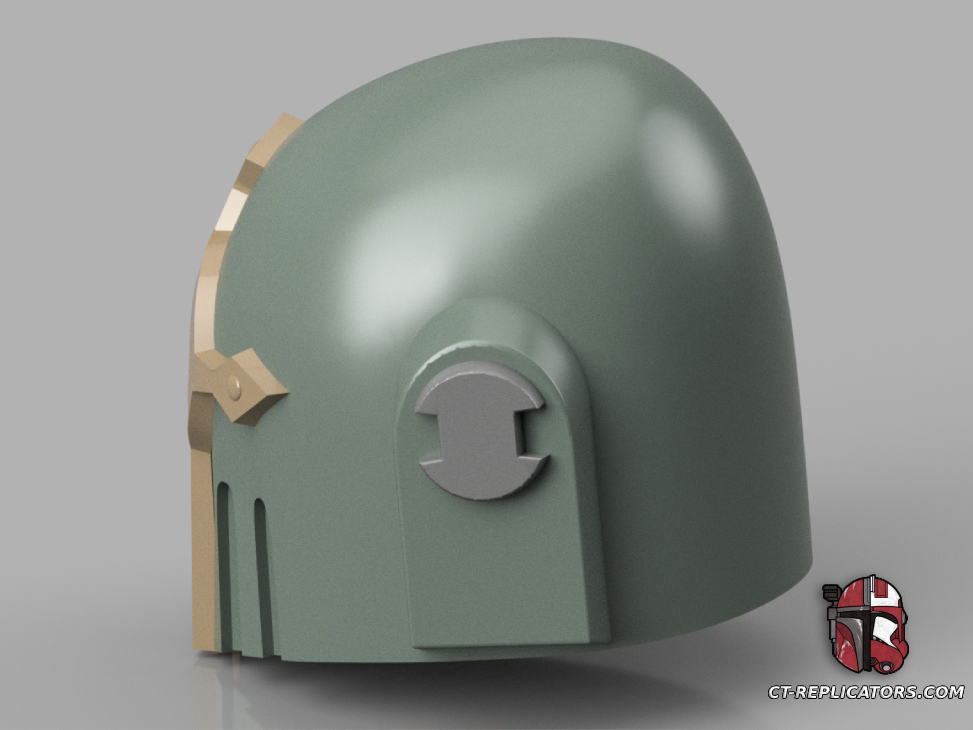 STL 3D Print Files Blightlord Nurgle Champion Helmet Space Marine Cosplay 1:1 Replica