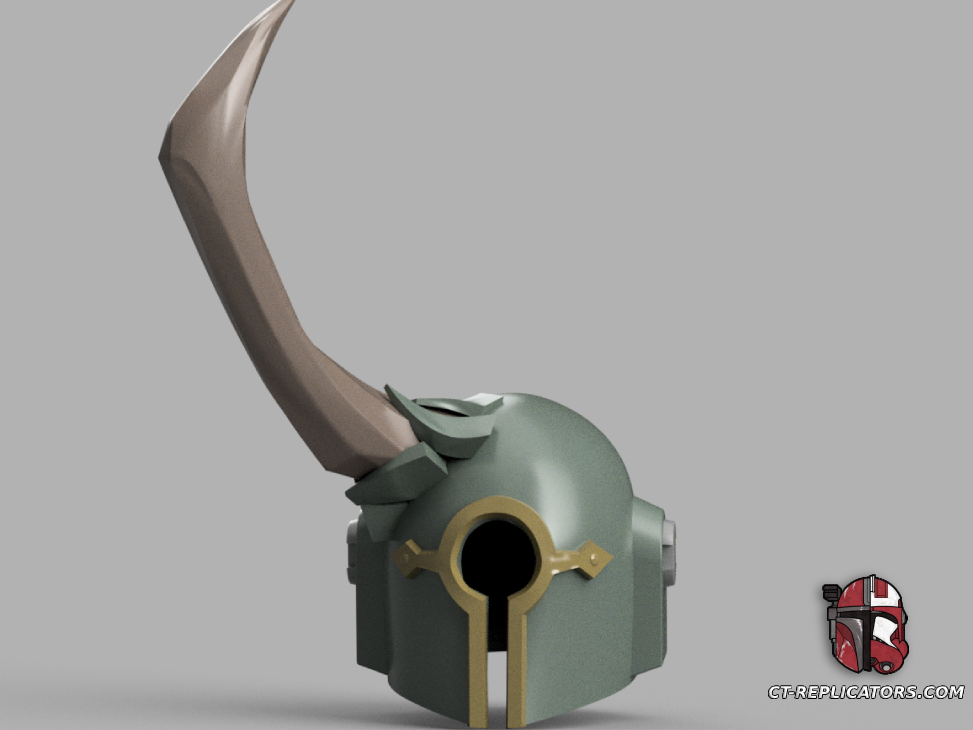 STL 3D Print Files Blightlord Nurgle Champion Helmet Space Marine Cosplay 1:1 Replica