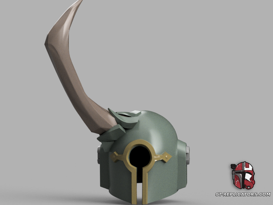 STL 3D Print Files Blightlord Nurgle Champion Helmet Space Marine Cosplay 1:1 Replica