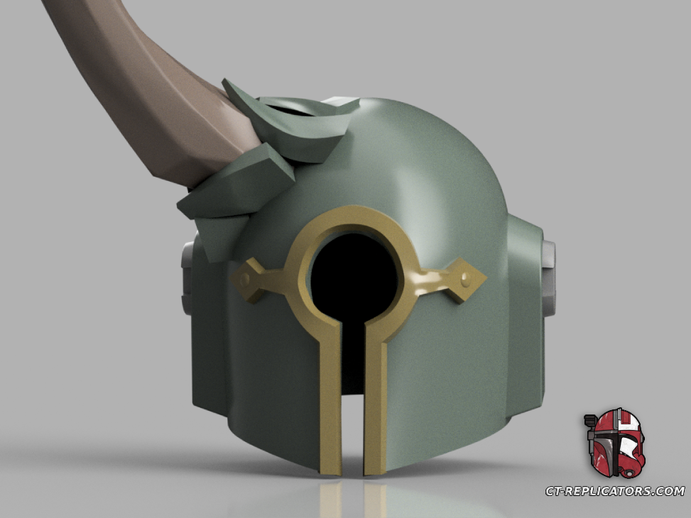 STL 3D Print Files Blightlord Nurgle Champion Helmet Space Marine Cosplay 1:1 Replica