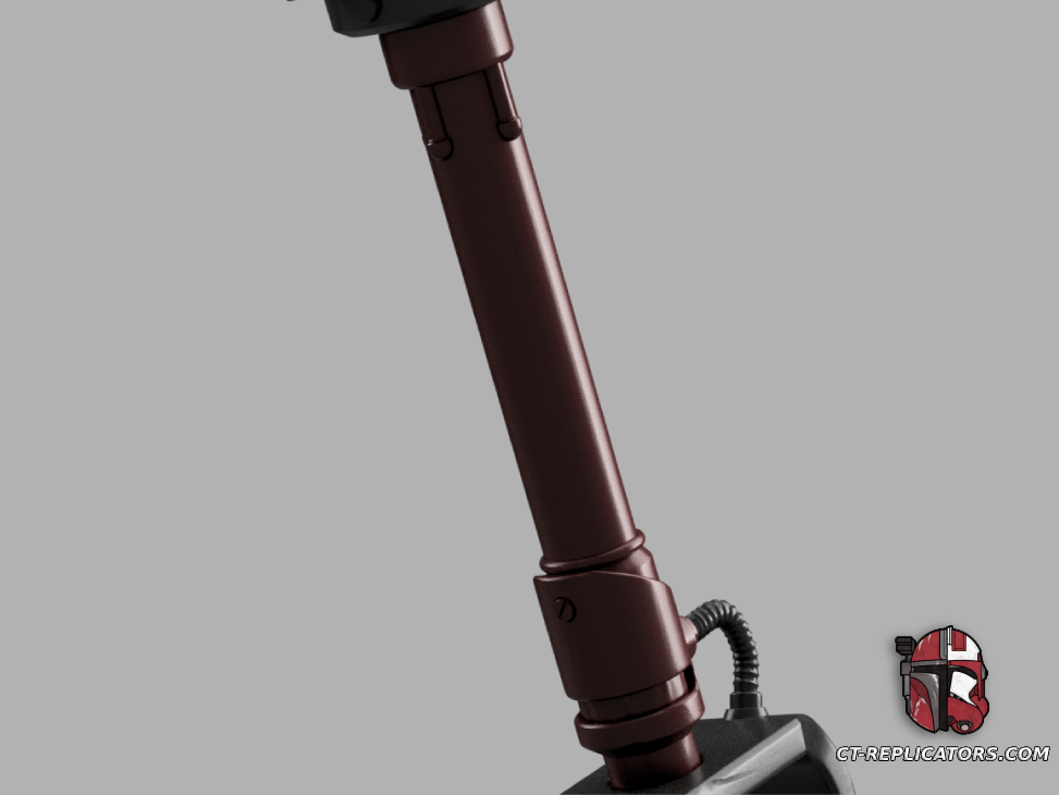 STL 3D Print Files The Adeptus Arbites Class Shock Maul Baton 1:1 Cosplay Replica DARKTIDE