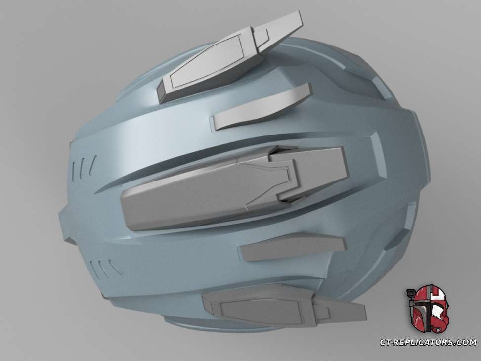 STL 3D Print Files Halo Infinite Negotiator Helmet Cosplay 1:1 Replica Cosplay
