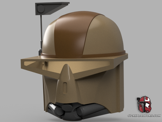 STL 3D Print Files Obi-wan Kenobi Mcquarrie Bounty Hunter Helmet TCW Animated 1:1 Cosplay Replica