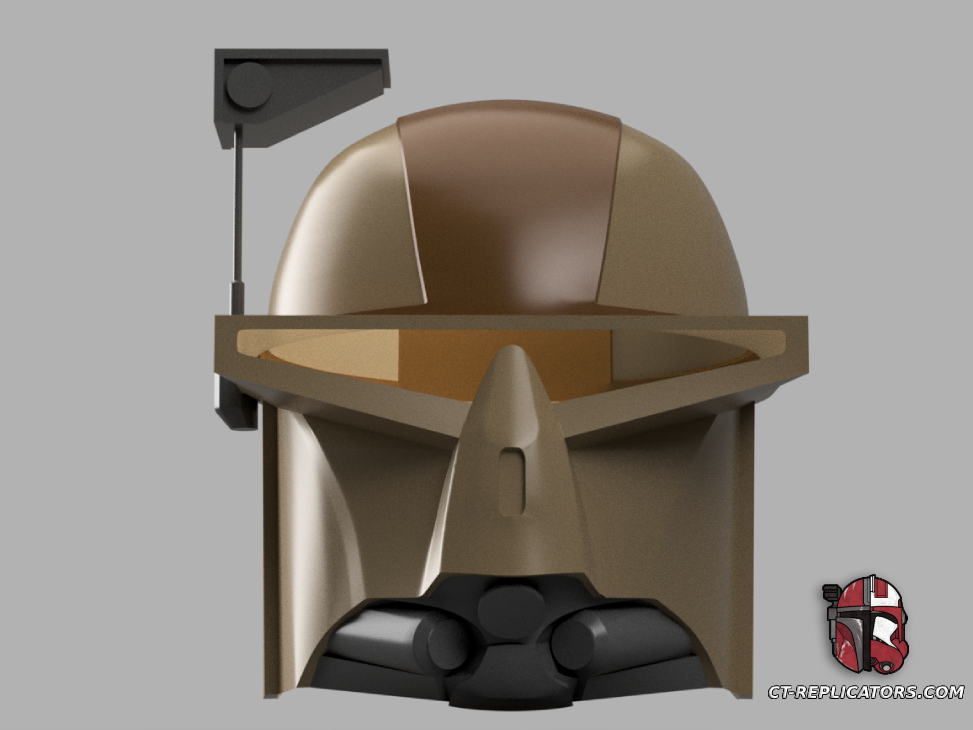 Obi-wan Kenobi Mcquarrie Bounty Hunter Helmet TCW Animated 1:1 Cosplay Replica