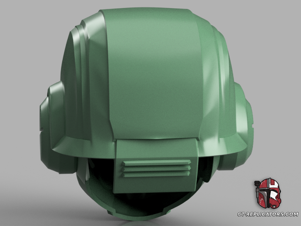 STL 3D Print Files Veteran Class Scion Helmet 1:1 Cosplay Replica DARKTIDE