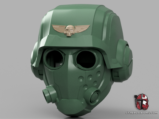 STL 3D Print Files Veteran Class Scion Helmet 1:1 Cosplay Replica DARKTIDE