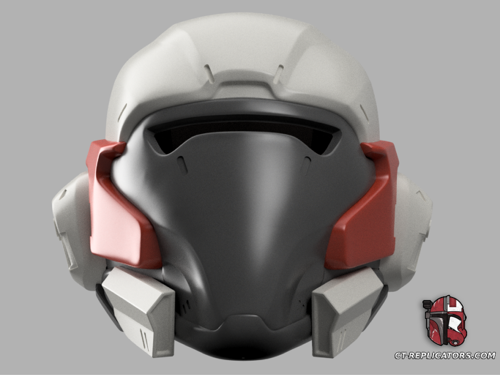 STL 3D Print Files Helldivers 2 - CM-17 Butcher Helmet Cosplay 1:1 Replica