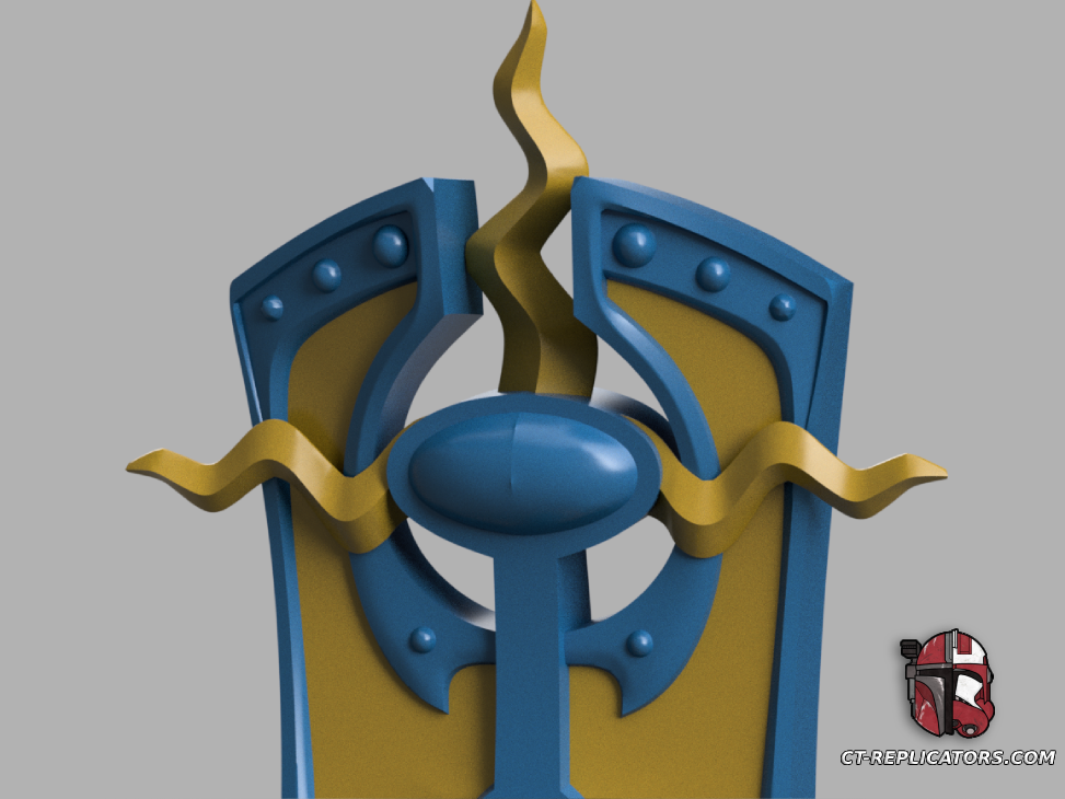 STL 3D Print Files Thousand Sons Sorcerer Rubric Space Marine 2 Helmet Cosplay 1:1