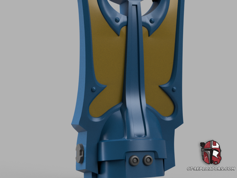 STL 3D Print Files Thousand Sons Sorcerer Rubric Space Marine 2 Helmet Cosplay 1:1