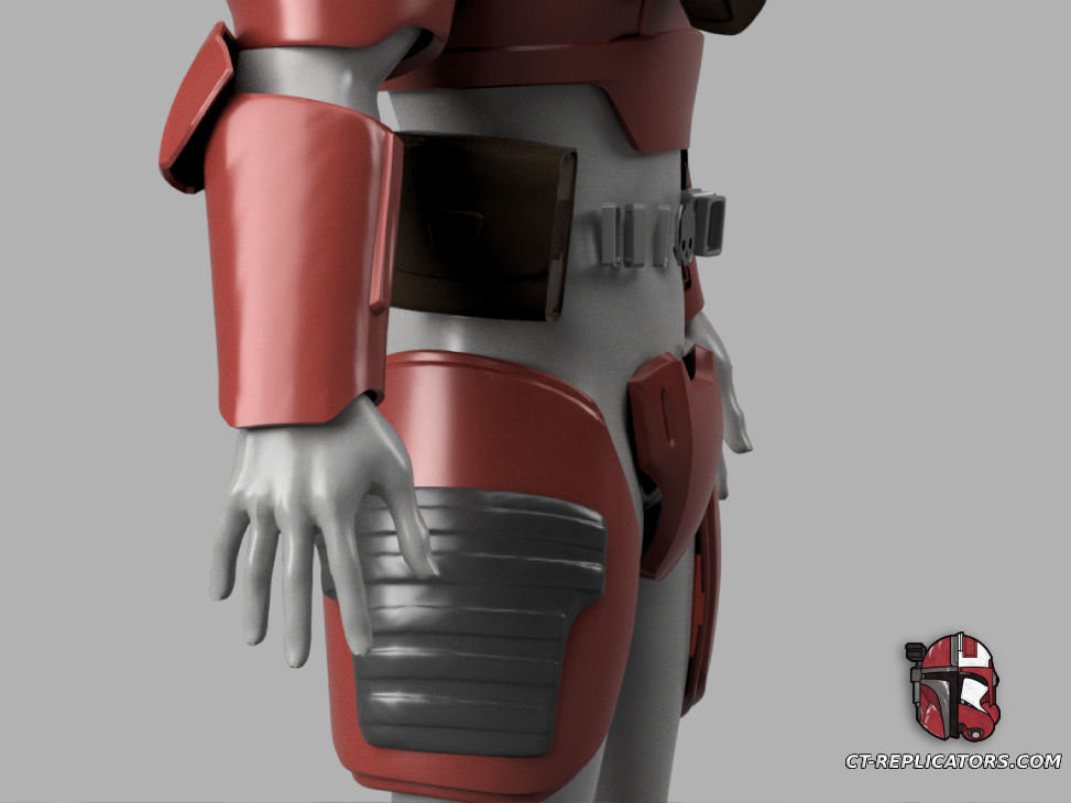 Helldivers 2 - UF-50 Bloodhound armor Cosplay 1:1 Replica