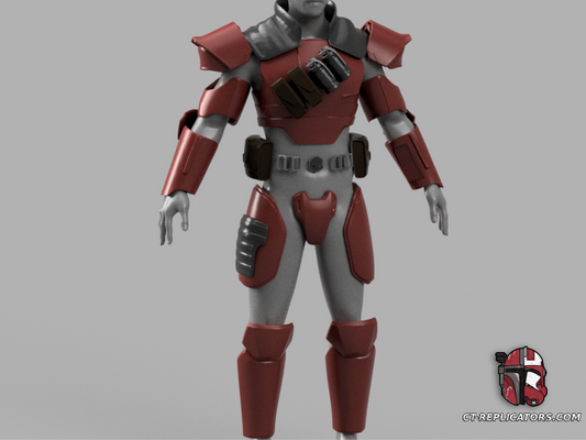 Helldivers 2 - UF-50 Bloodhound armor Cosplay 1:1 Replica