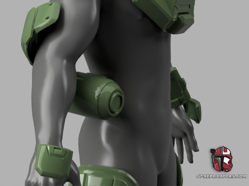 Helldivers 2 - AF-50 Noxious Ranger Armor DIY KIT Cosplay 1:1